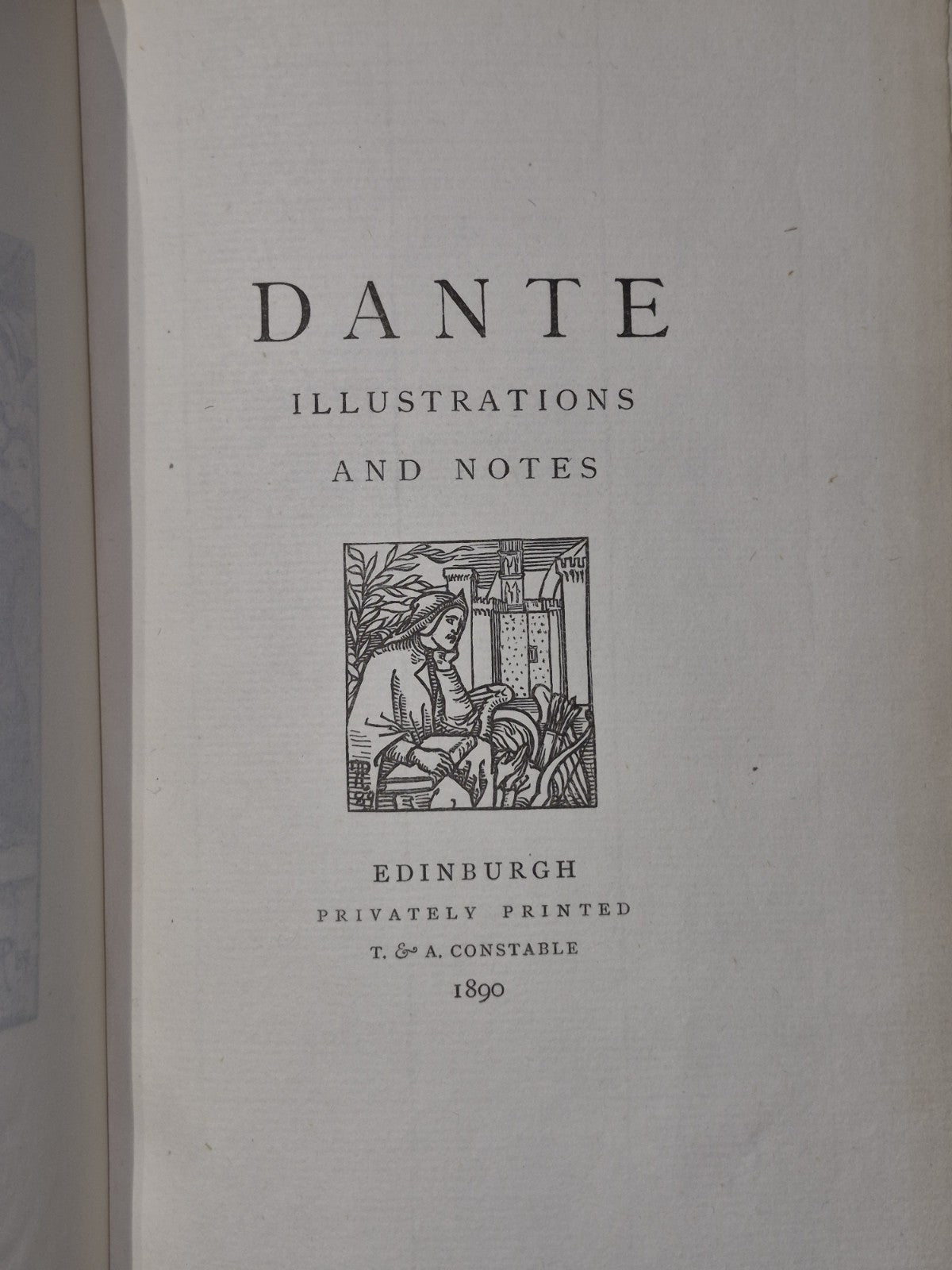 Dante Illustrations and Notes Phoebe Anna Traquair John Sutherland Black 18908