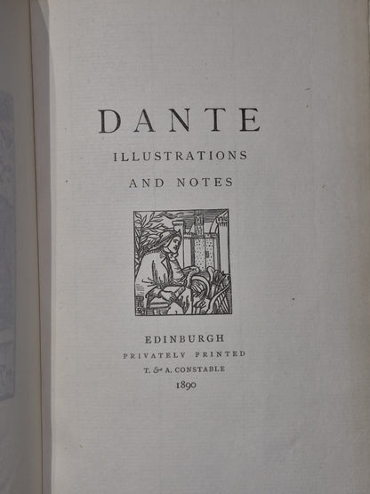 Dante Illustrations and Notes Phoebe Anna Traquair John Sutherland Black 18908