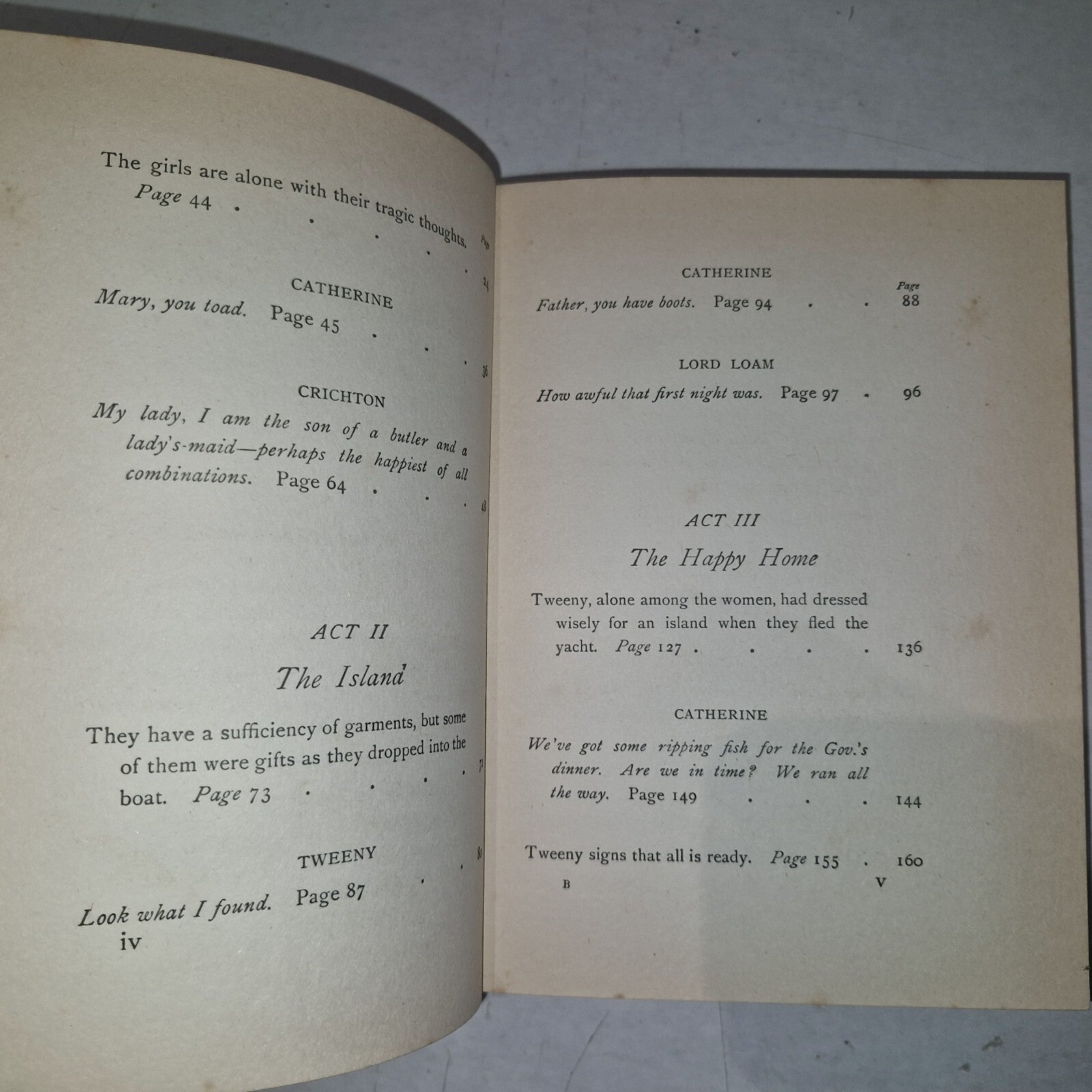 J. M. BARRIE The Admirable Crichton. Hugh Thomson tipped in colour Plts Hodder &9