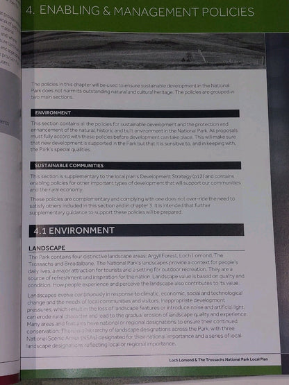 Loch Lomond And The Trossachs National Park Finalised Draft & Adopted Local Plan5
