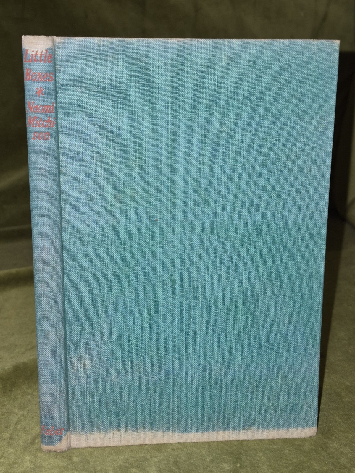 Little Boxes by Naomi Mitchison 1st ed Hardcover Faber & Faber First Edition2