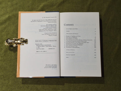 Electricity Before Nationalisation - Leslie J Hannah , Macmillan 1979 1st HB DJ4