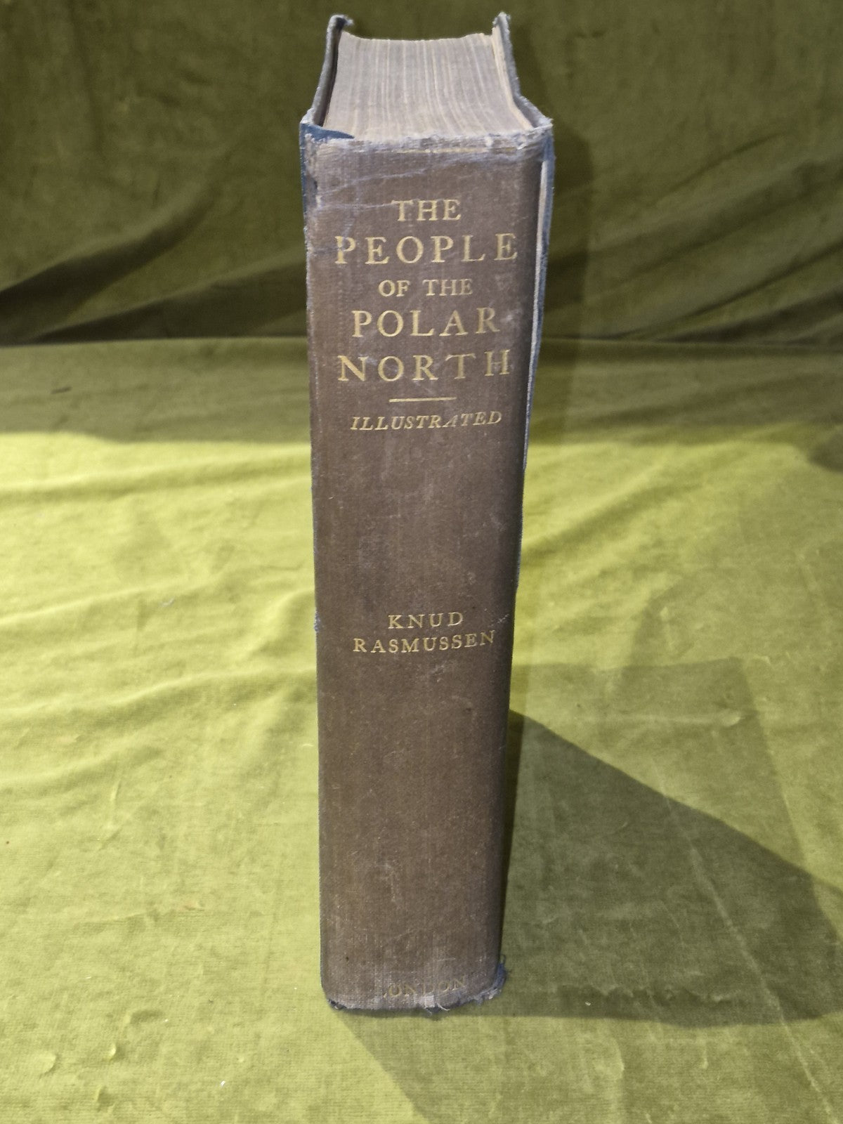The People of the Polar North: A Record, Knud Rasmussen - 1908 Hardback0
