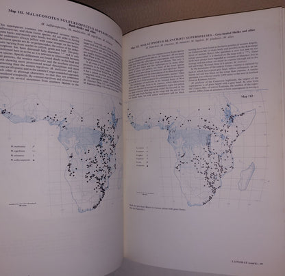 An Atlas of Speciation in African Passerine Birds - Hall & Moreau 1970 HB-DJ10
