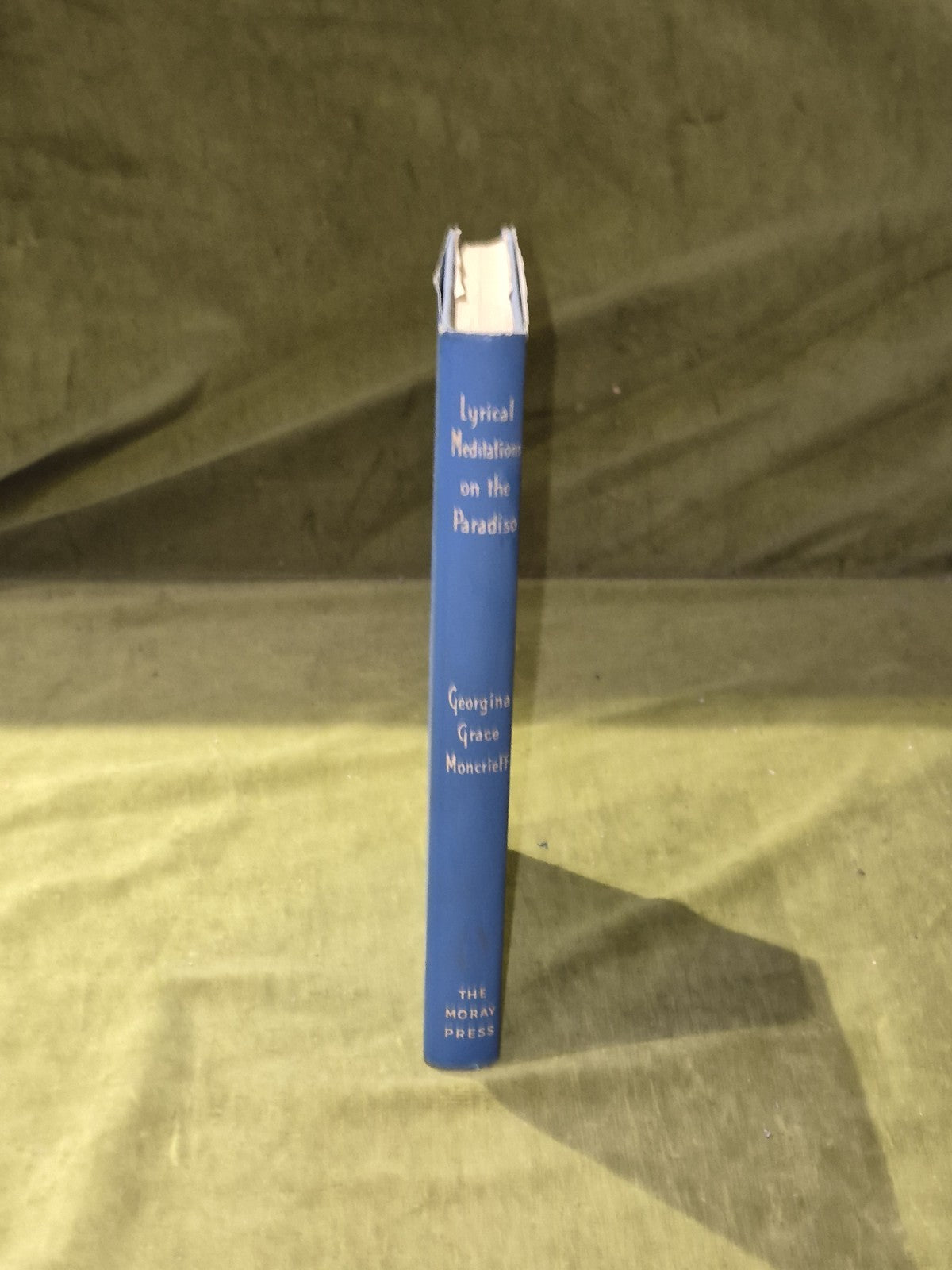 Lyrical Meditations On The Paradiso - Georgina Grace Moncrieff , Moray 1952 HBDJ2