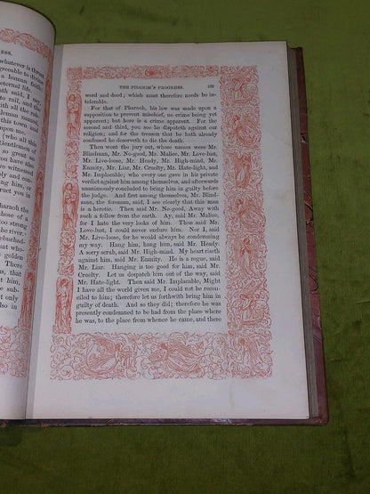 The Pilgrim's Progress By John Bunyan Mackenzie, White & Co Illuminated Edition 12