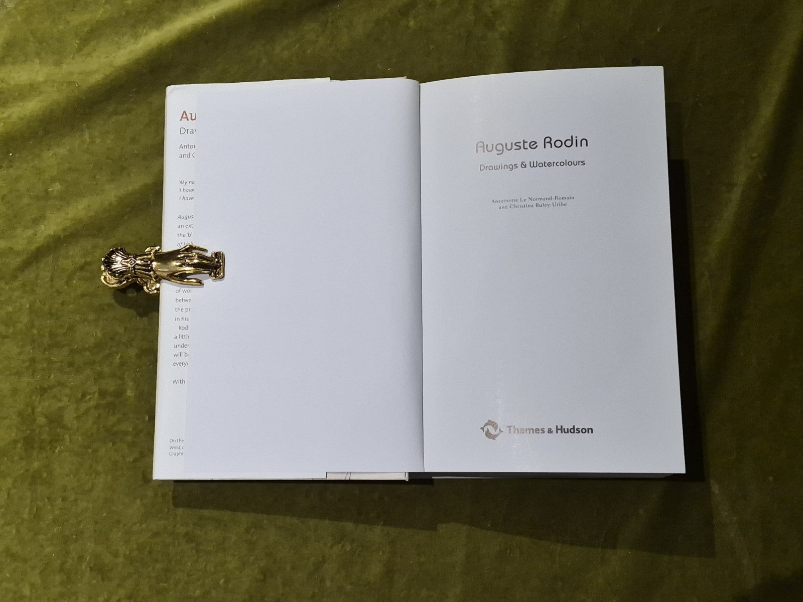 Auguste Rodin: Drawings and Watercolours HB DJ 1ST US Ed 20073