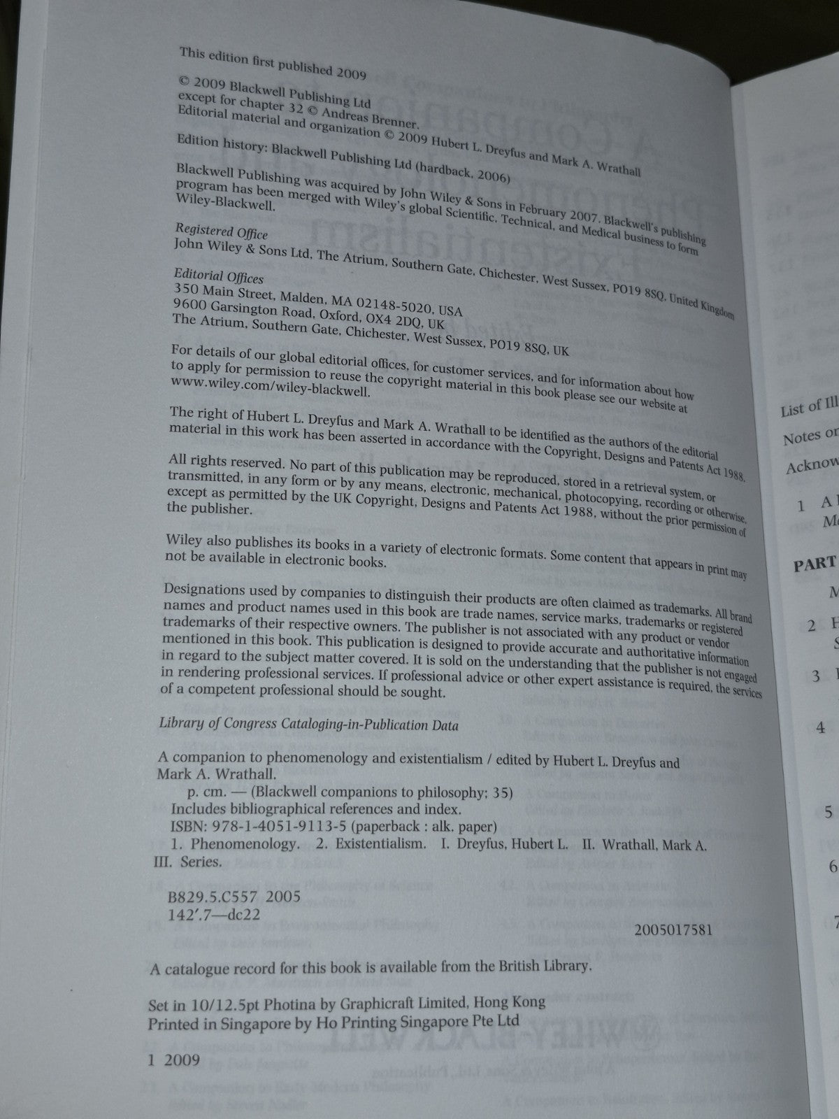 A Companion to Phenomenology and Existentialism (2009) Dreyfus, Wrathall4