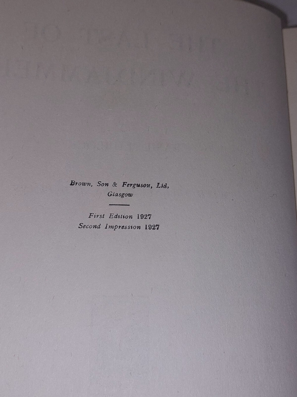 The Last of the Windjammers. Volumes 1 (1927) by Basil Lubbock.4