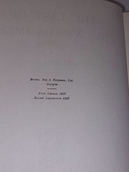 The Last of the Windjammers. Volumes 1 (1927) by Basil Lubbock.4