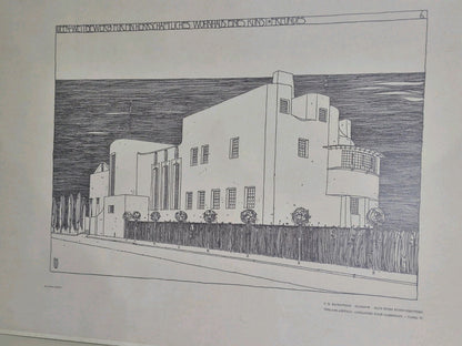 Charles Rennie Mackintosh Das Haus eines Kunstfreundes 2 Meister Incomplete11