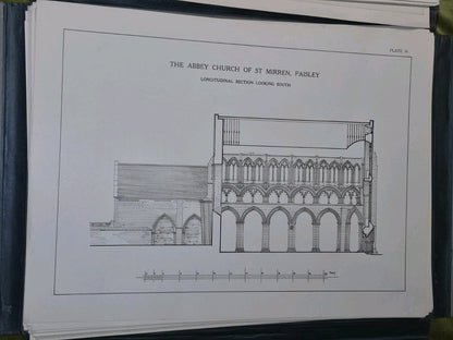 Examples Of Scottish Architecture From The 12th to 17th Century By Anderson 19218