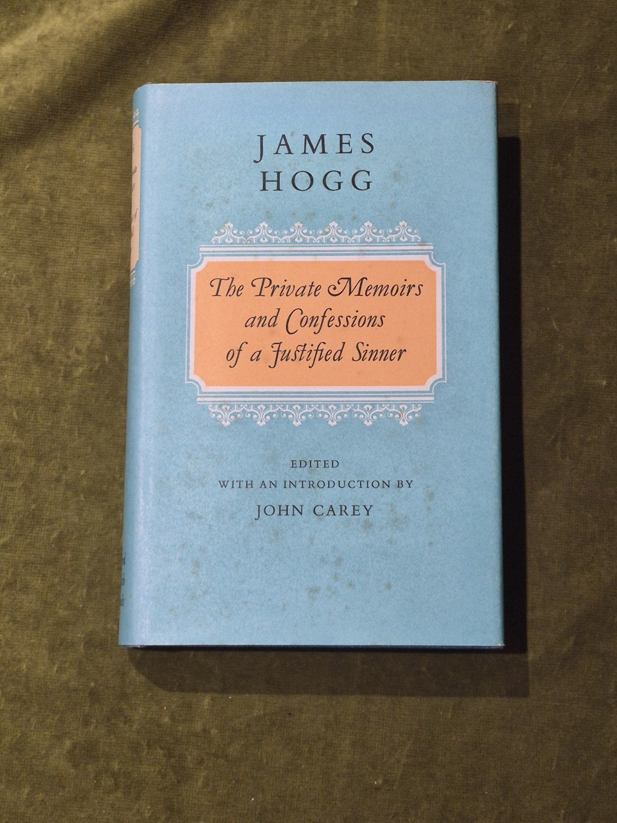 The Private Memoirs and Confessions of a Justified Sinner - James Hogg Oxford DJ0