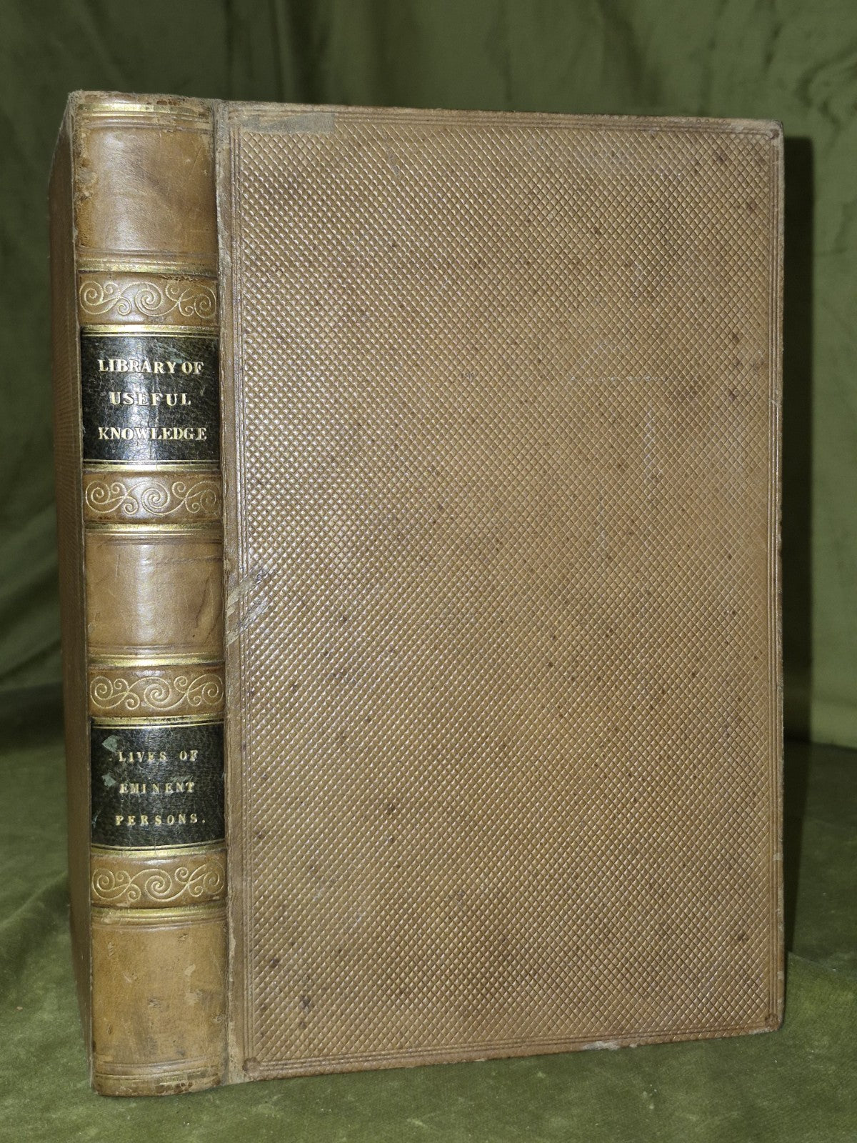 1833 Lives of Eminent Persons Library of Useful Knowledge Galileo Newton Blake0
