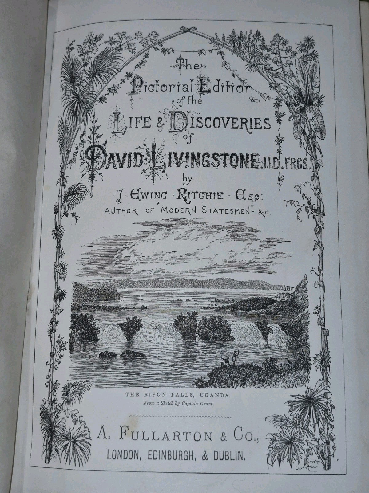 The Pictorial Edition David Livingston Fullarton c1880 Complete Two Volumes8