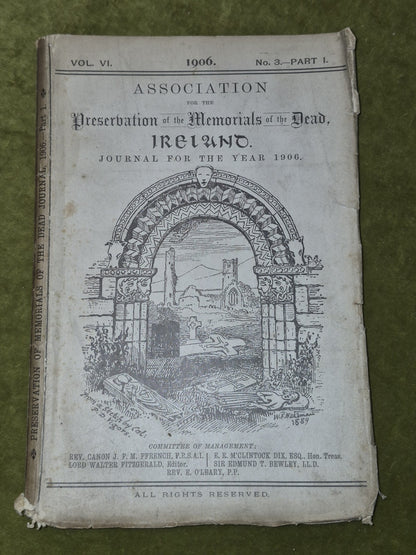 Ireland Preservation of the Memorials of the Dead Assorted Issues 1895-1911 6