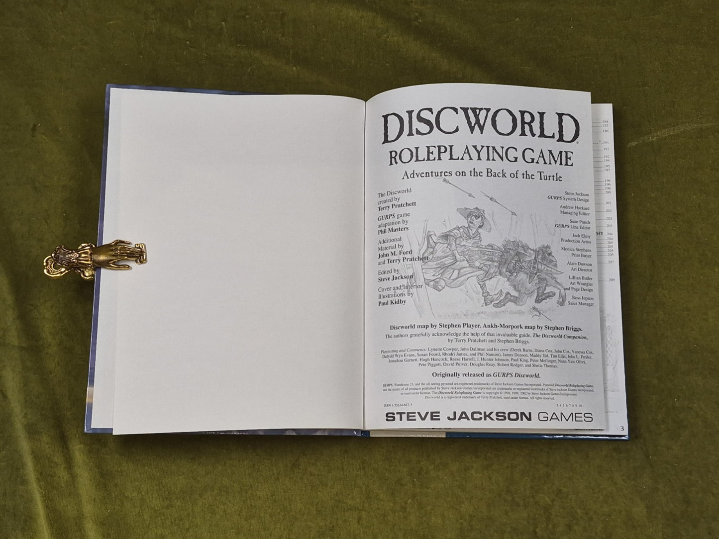 Discworld Roleplaying Game : Adventures on the Back of the Turtle - Phil Masters3
