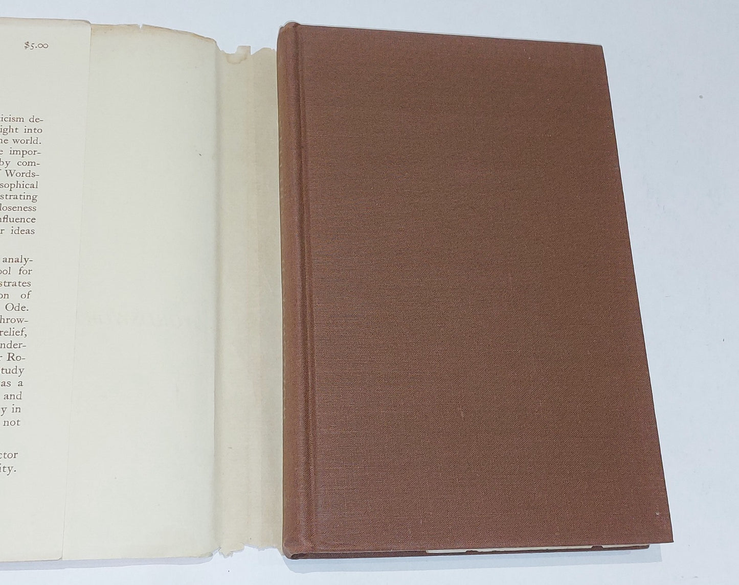 Wordsworth and Schelling: A Topological Study of Romanticism by Hirsch (1960) Hb2