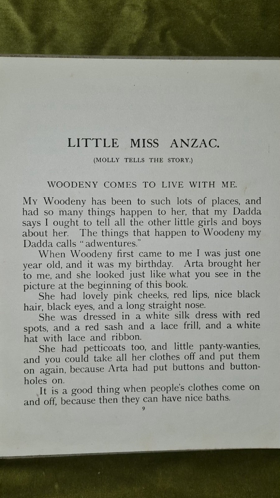 Mrs W A Holman / Little Miss Anzac The True Story of an Australian Doll 19179
