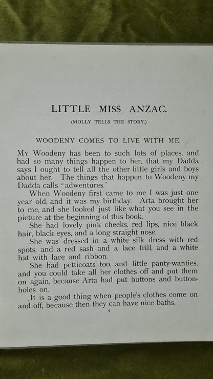 Mrs W A Holman / Little Miss Anzac The True Story of an Australian Doll 19179