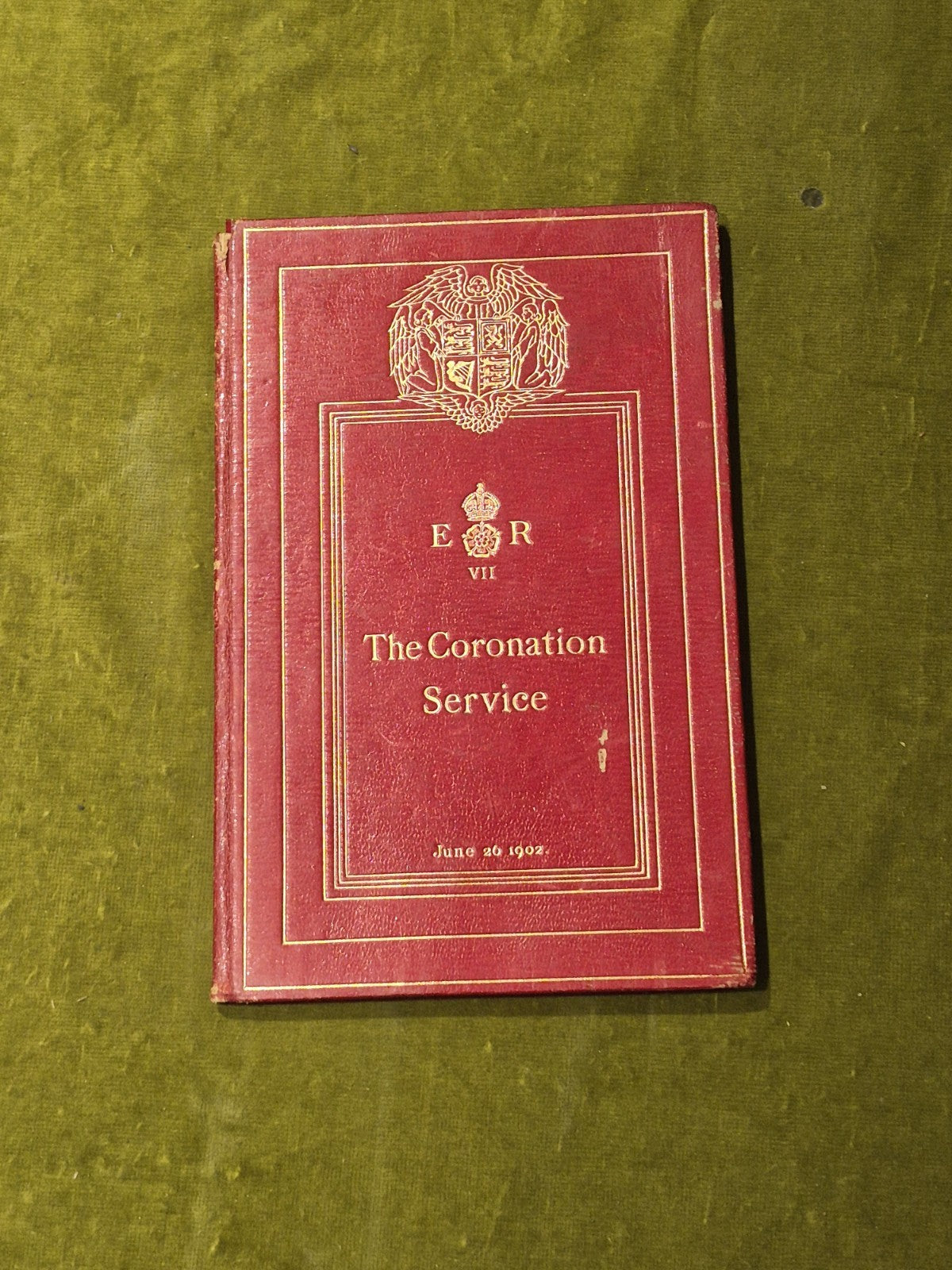 Form & Order Coronation Service King Edward VII Queen Alexandra - H. Frowde 19020
