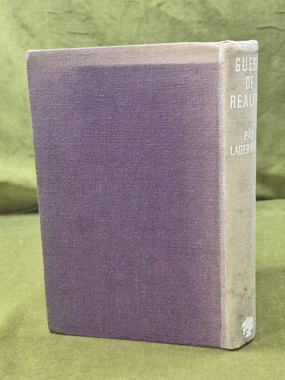 Guest of Reality First Edition Erik Mesterton Jonathan Cape 19361