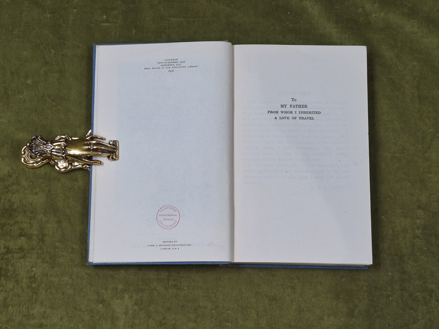 THROUGH TIBET TO EVEREST by Captain J B L Noel , Edward Arnold 1931 HB Ex Libris4