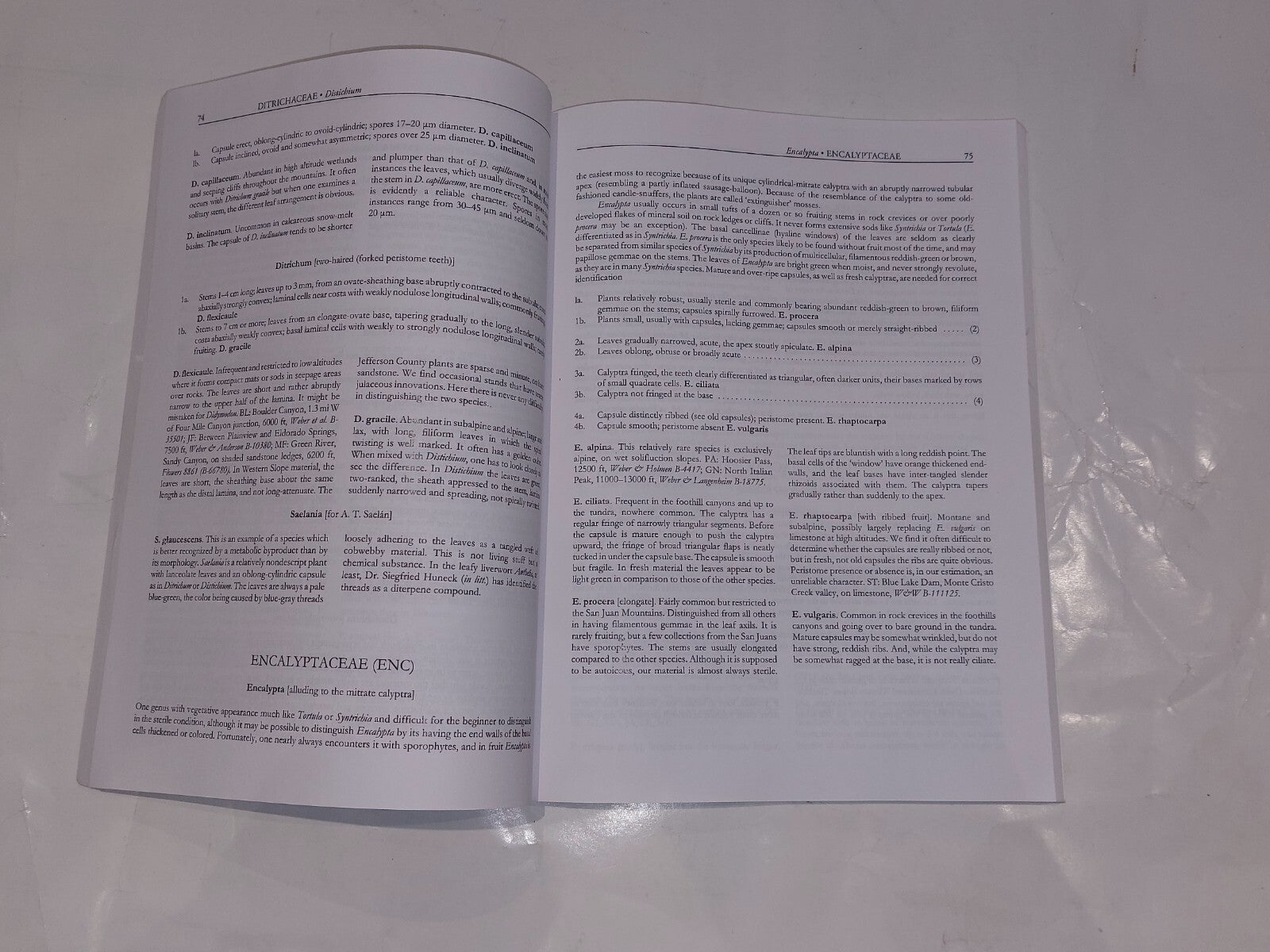 Bryophytes of Colorado: Mosses, Liverworts, and Hornworts, Weber & Wittmann 20062