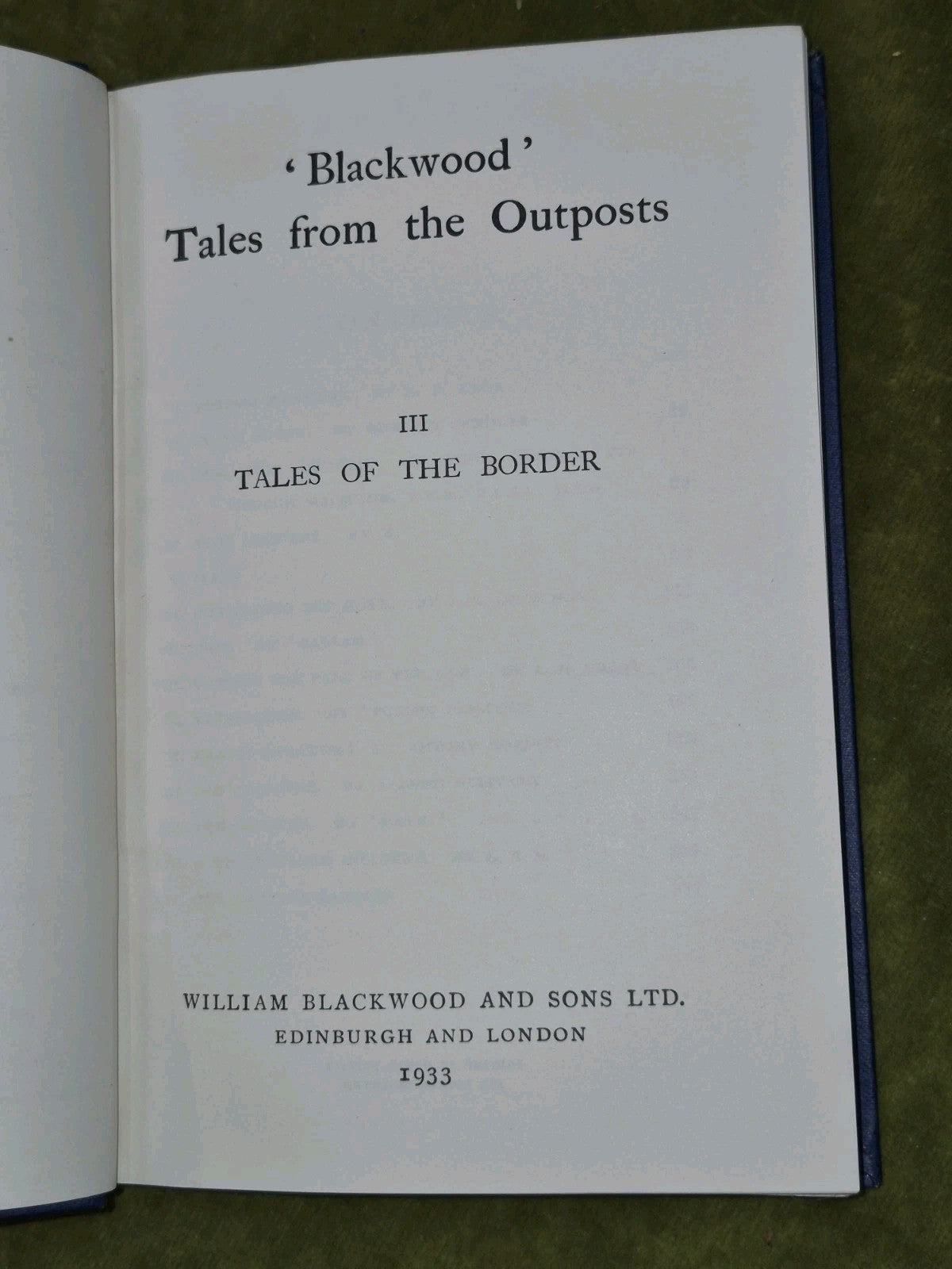 'Blackwood' Tales From The Outposts 11 Volumes Set 19339