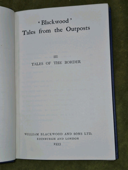 'Blackwood' Tales From The Outposts 11 Volumes Set 19339