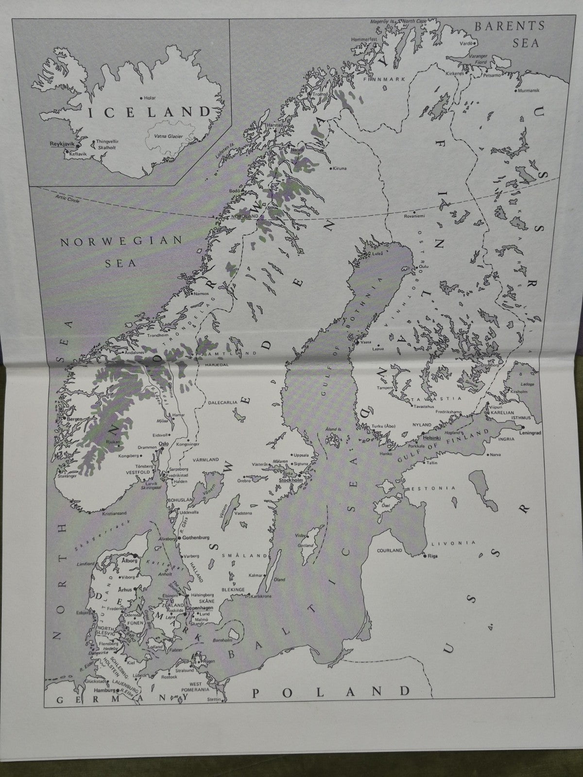 T.K. Derry A History of Scandinavia 1979 HB Nordic History Book COA5