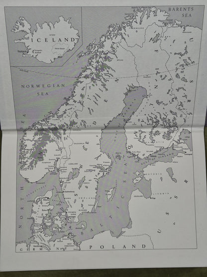 T.K. Derry A History of Scandinavia 1979 HB Nordic History Book COA5