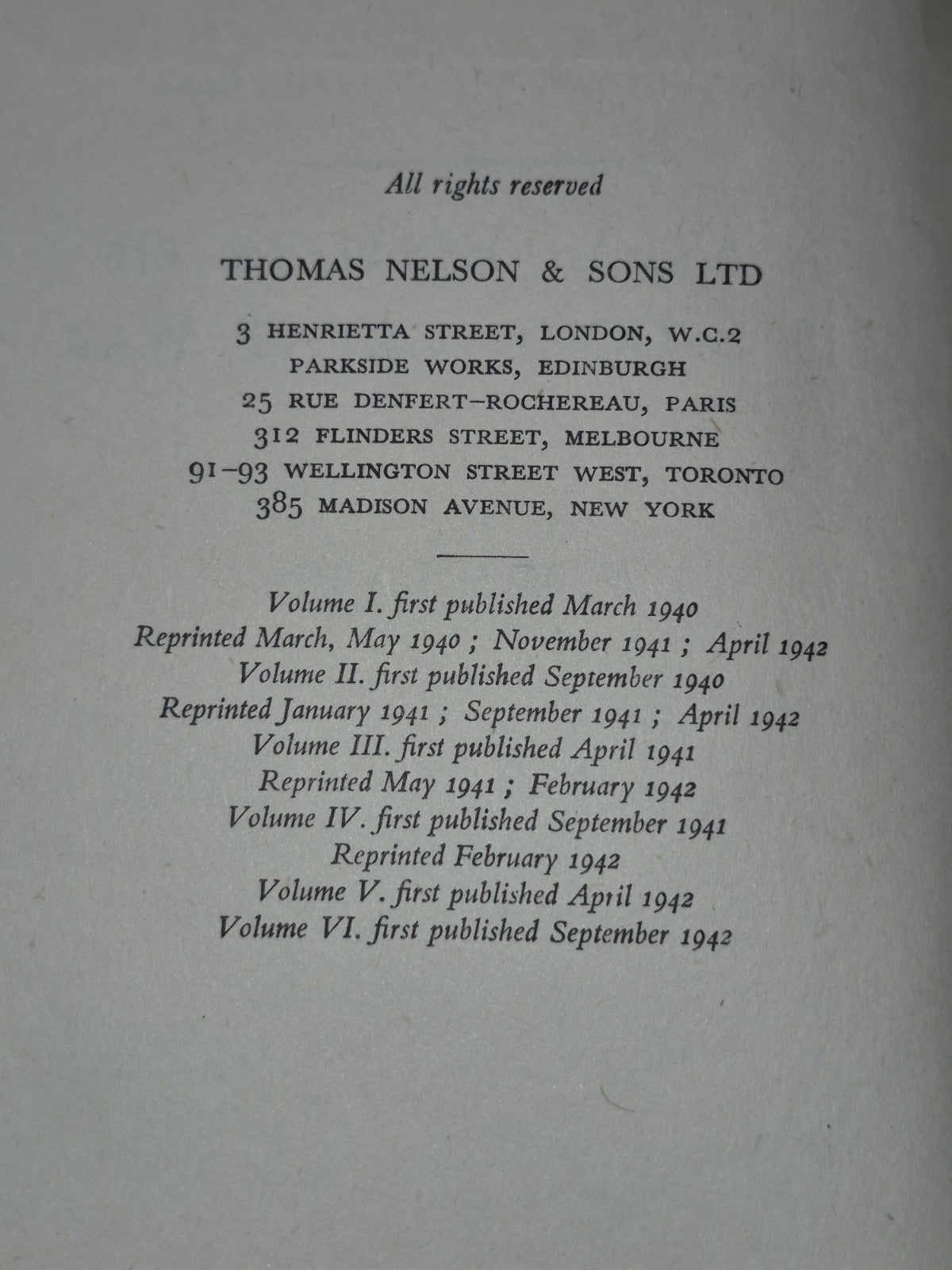 An Atlas History of the Second Great War Horrabin Vols 1-7 Thomas Nelson and Son16
