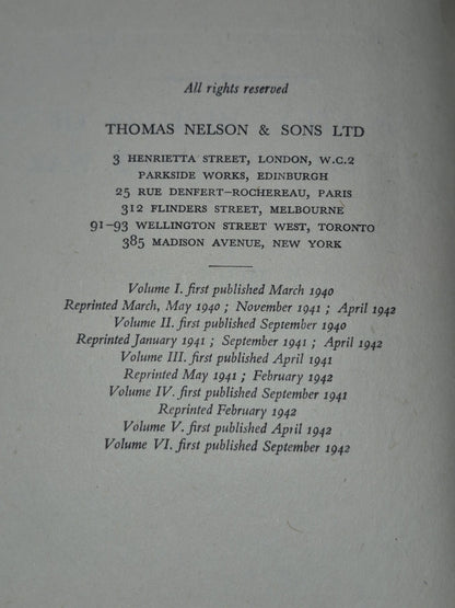 An Atlas History of the Second Great War Horrabin Vols 1-7 Thomas Nelson and Son16
