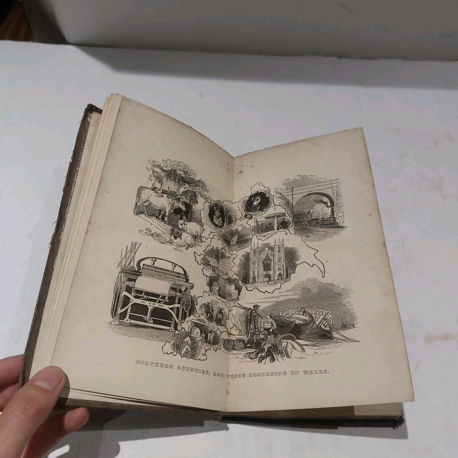 Visible Geography England, Charles Williams, Westley and Davis (1835) Book5