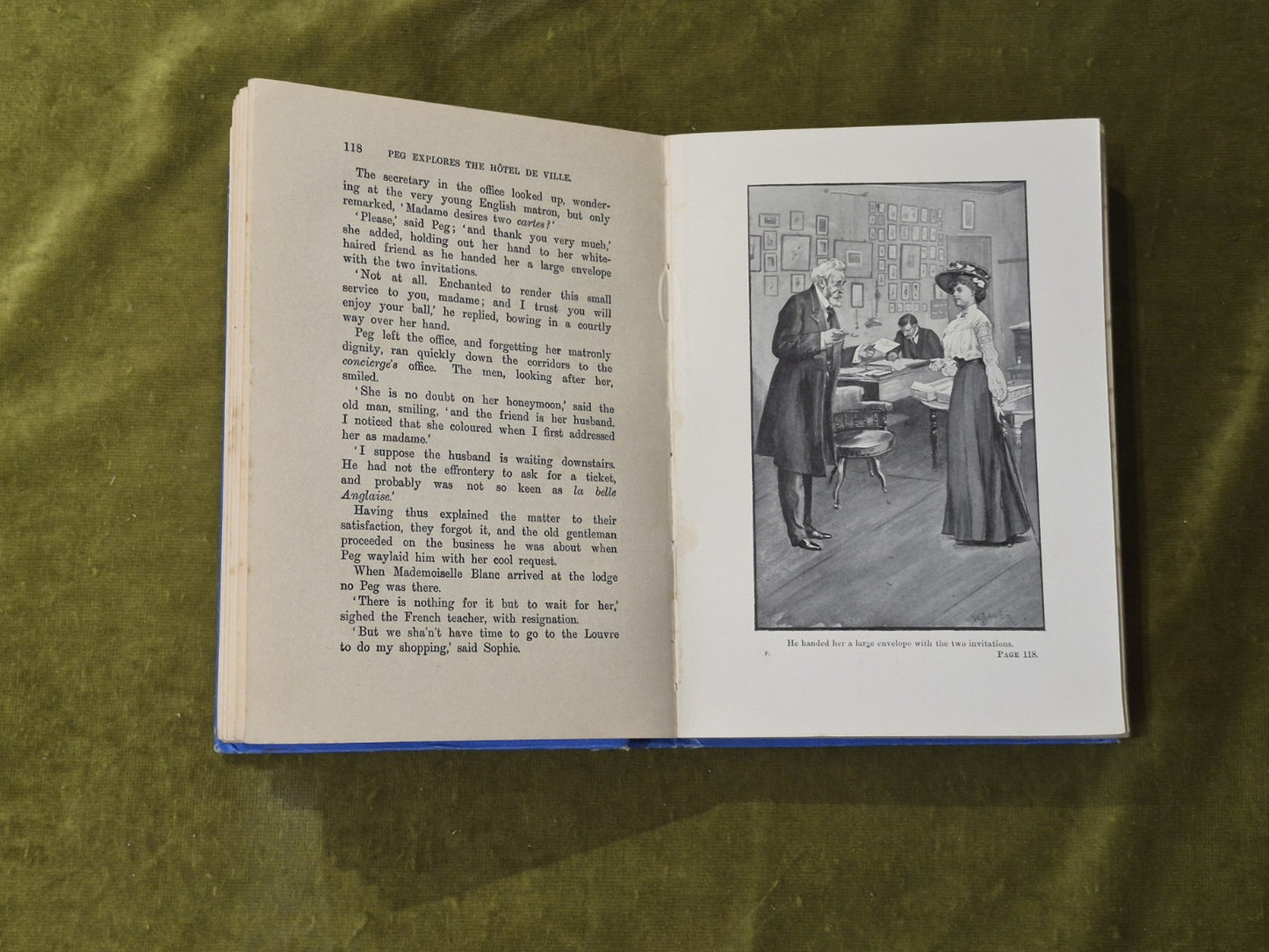 Peg's Adventures in Paris - May Baldwin , W & R Chambers est. ~ 19107