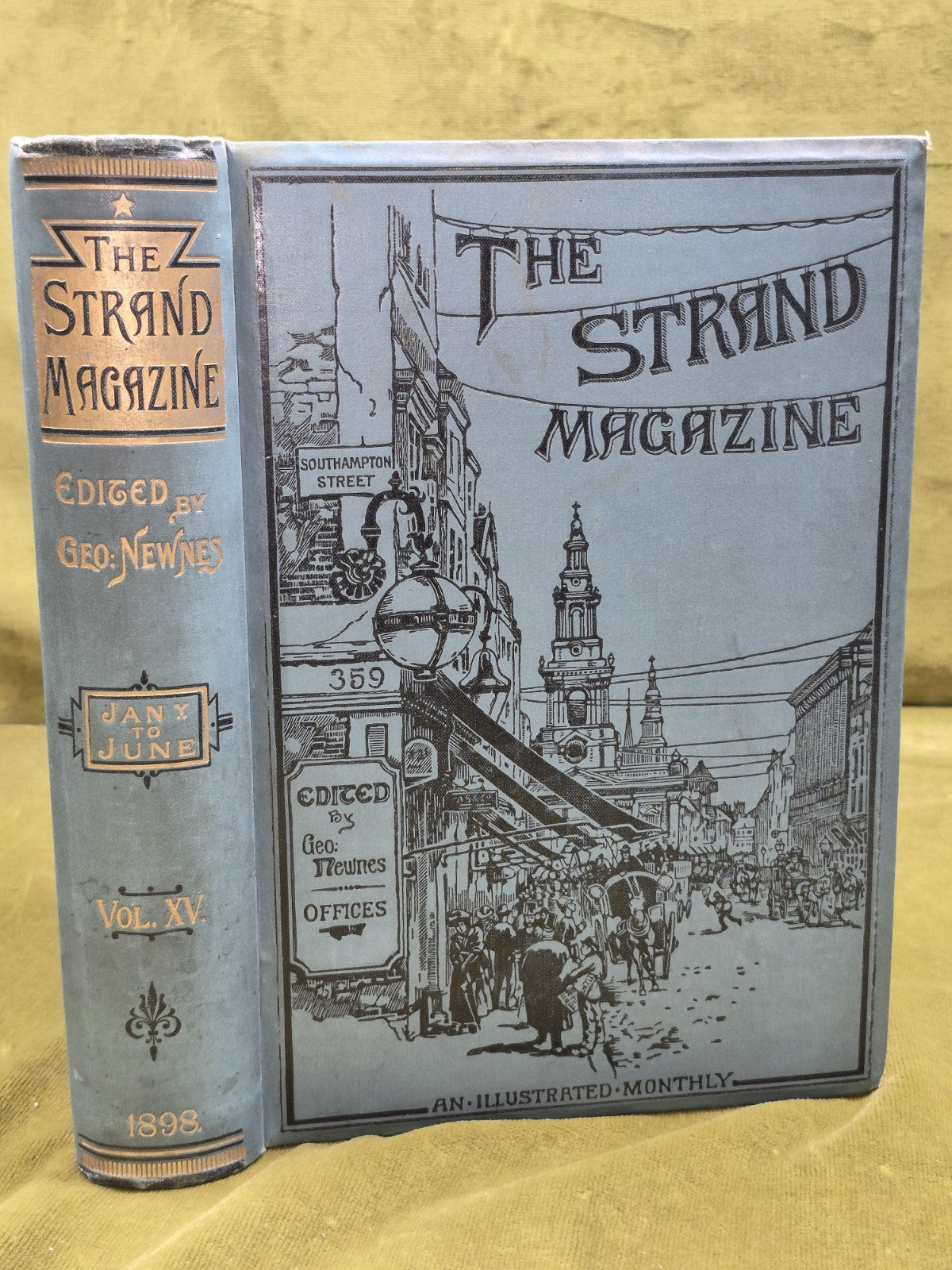 The Strand Magazine Vol XV Jan to June 18980