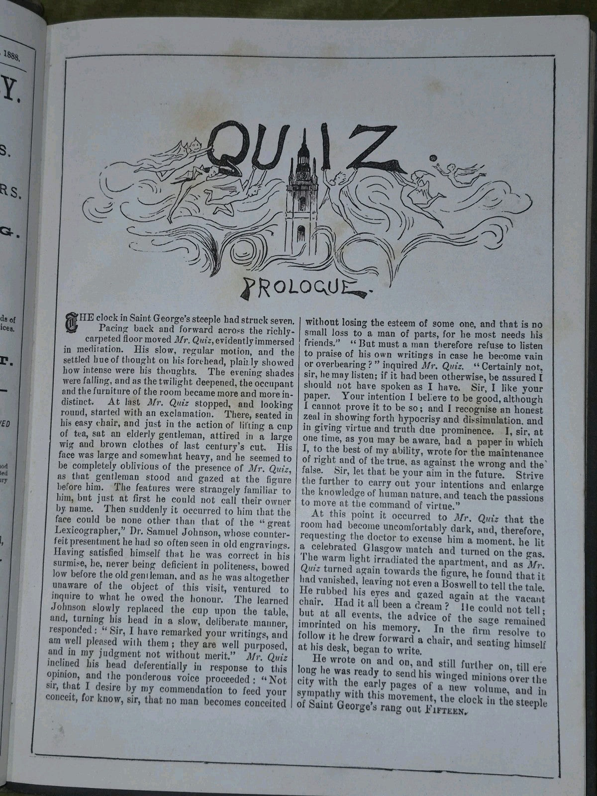 QUIZ Victorian Comical Periodical / Magazine - Glasgow 1881 to 1888 Vol 1 to 1512