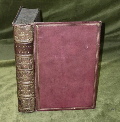A Summer in Skye by Alexander Smith , Alexander Strahan 1866 Popular Ed. Leather0