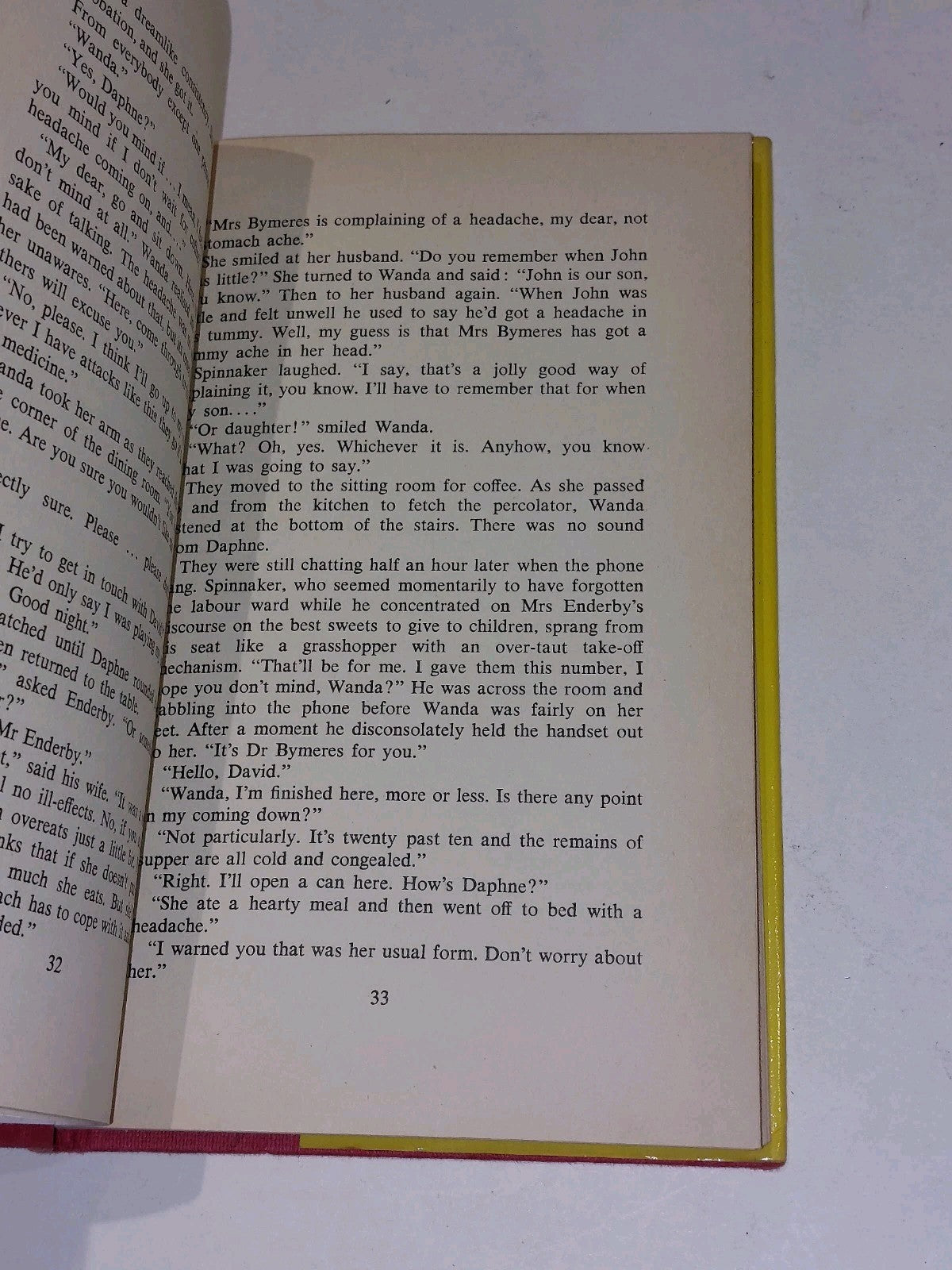 Table D'Hote by Douglas Clark [gollancz detection] (1977) 1st ed 2nd imp book5