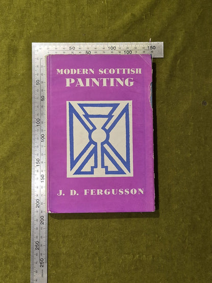 MODERN SCOTTISH PAINTING by J D FERGUSSON - MACLELLAN 1943 1st HB DJ3