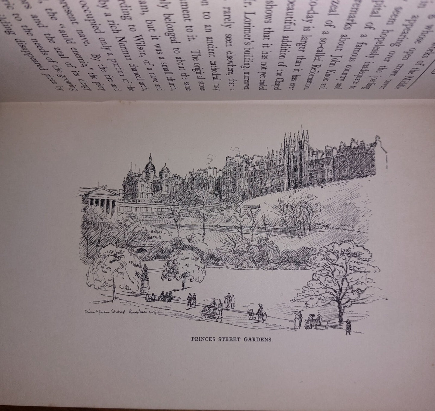 1913 2nd EDITION EDINBURGH REVISITED JAMES BONE & HANSLIP FLETCHER HARD COVER VG21
