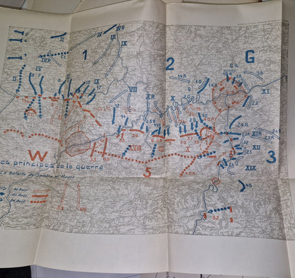 Des Principes De La Guerre à travers les âges. Cartes et Plans Albert Dewit 192611