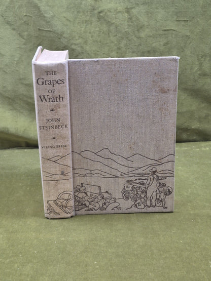 The Grapes of Wrath John Steinbeck Hardcover Viking Press 19390