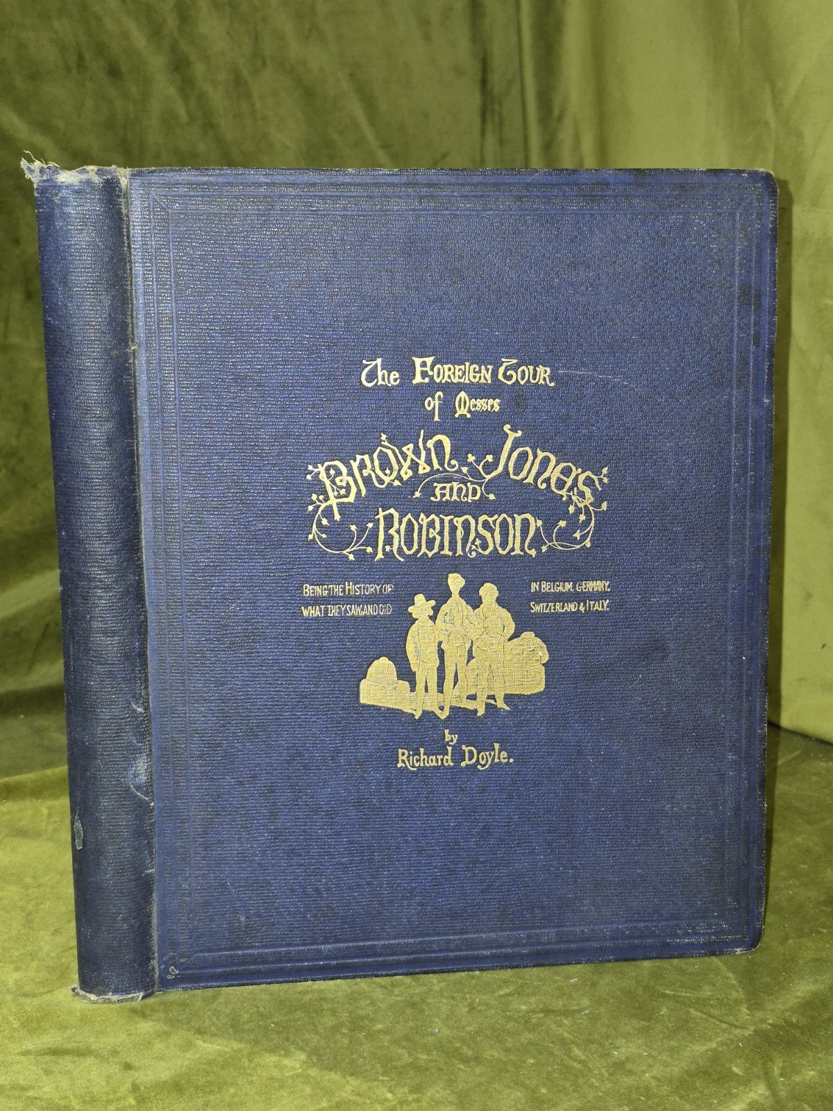 1854 The Foreign Tour of Messrs Brown, Jones and Robinson by Richard Doyle0