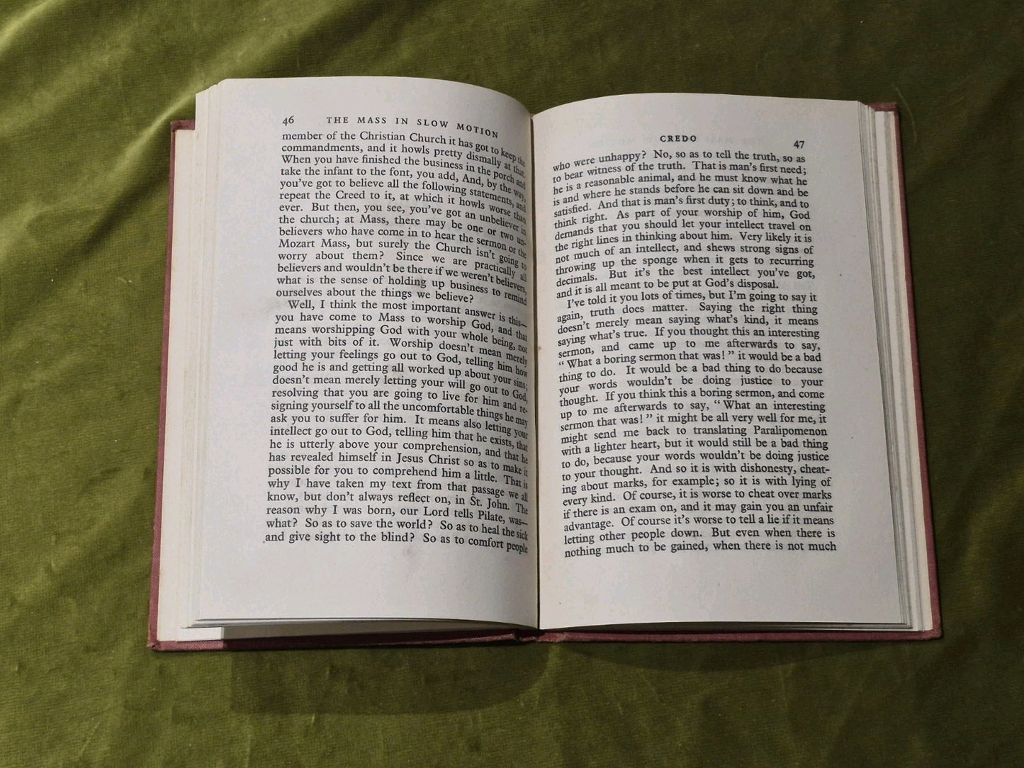 The Mass In Slow Motion, Ronald Knox 1948 First Edition4