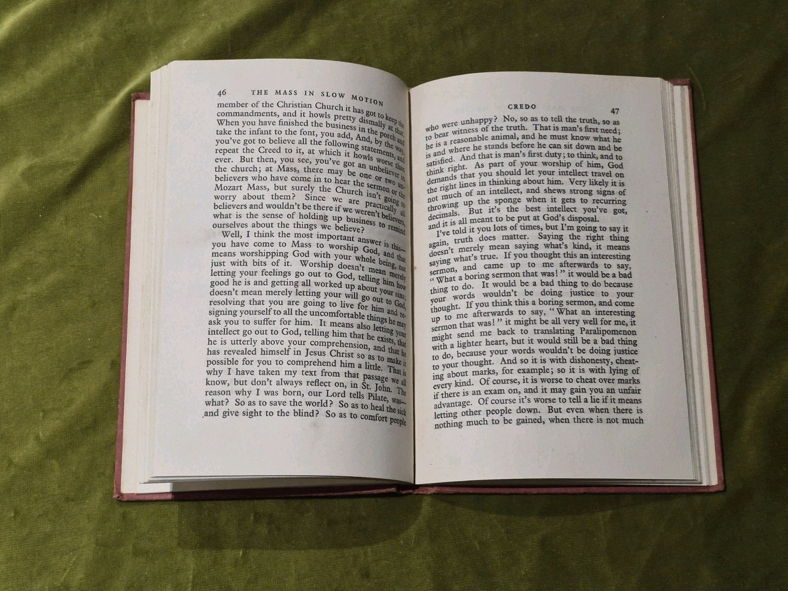 The Mass In Slow Motion, Ronald Knox 1948 First Edition4