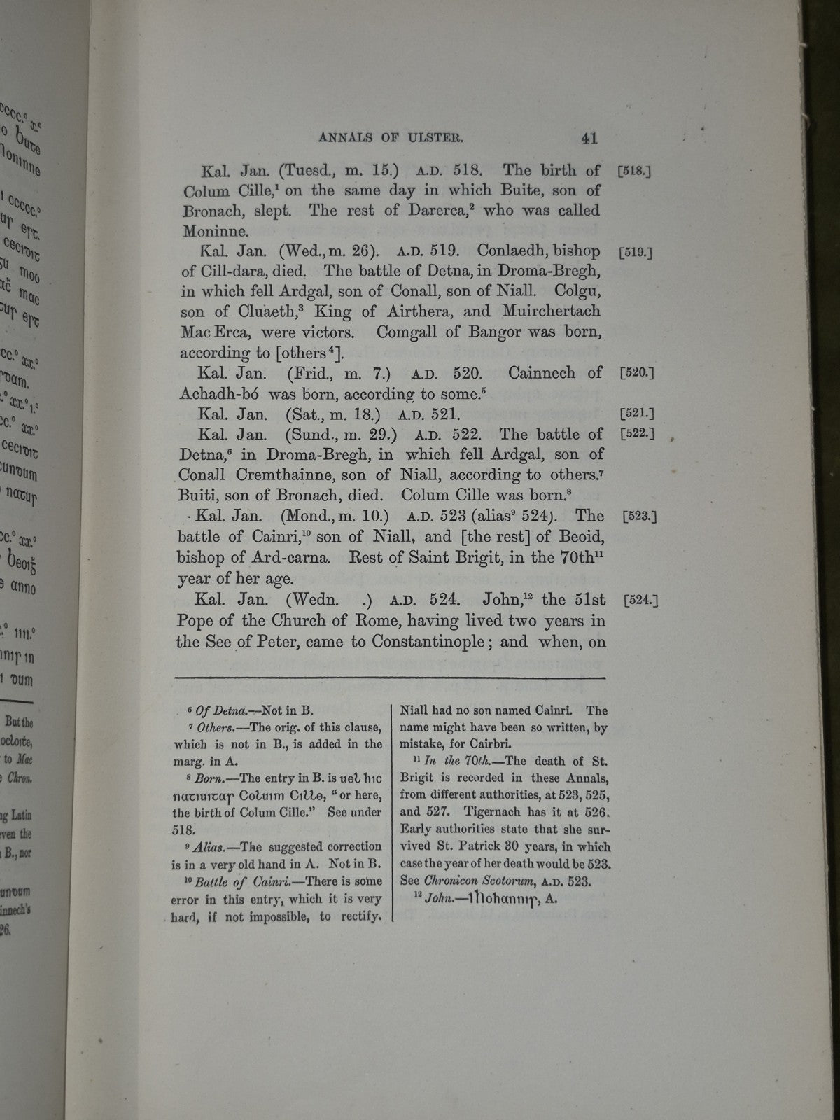 Annals of Ulster 431-1056 1887 Vol I William Hennessy Irish Affairs7