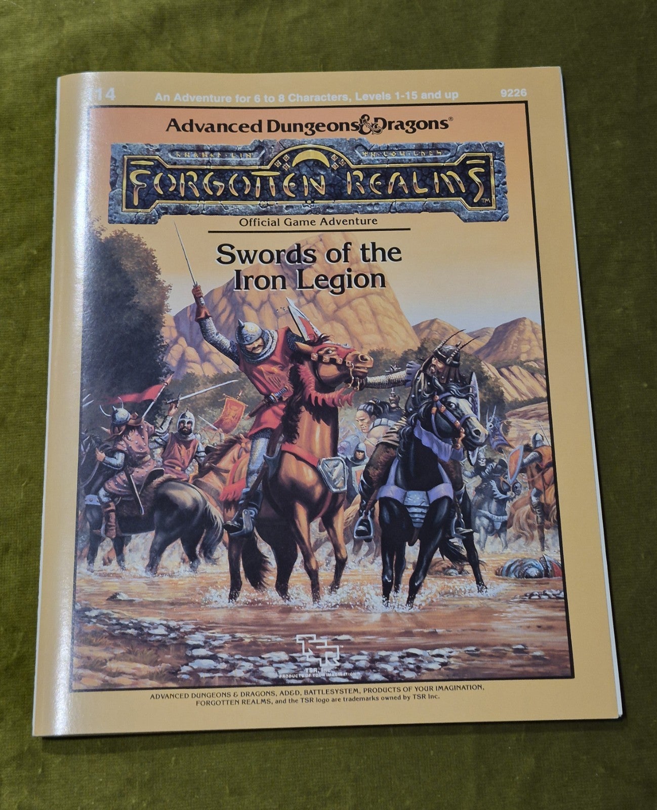 AD&D Forgotten Realms I14 Swords of the Iron Legion 9226 TSR 19880