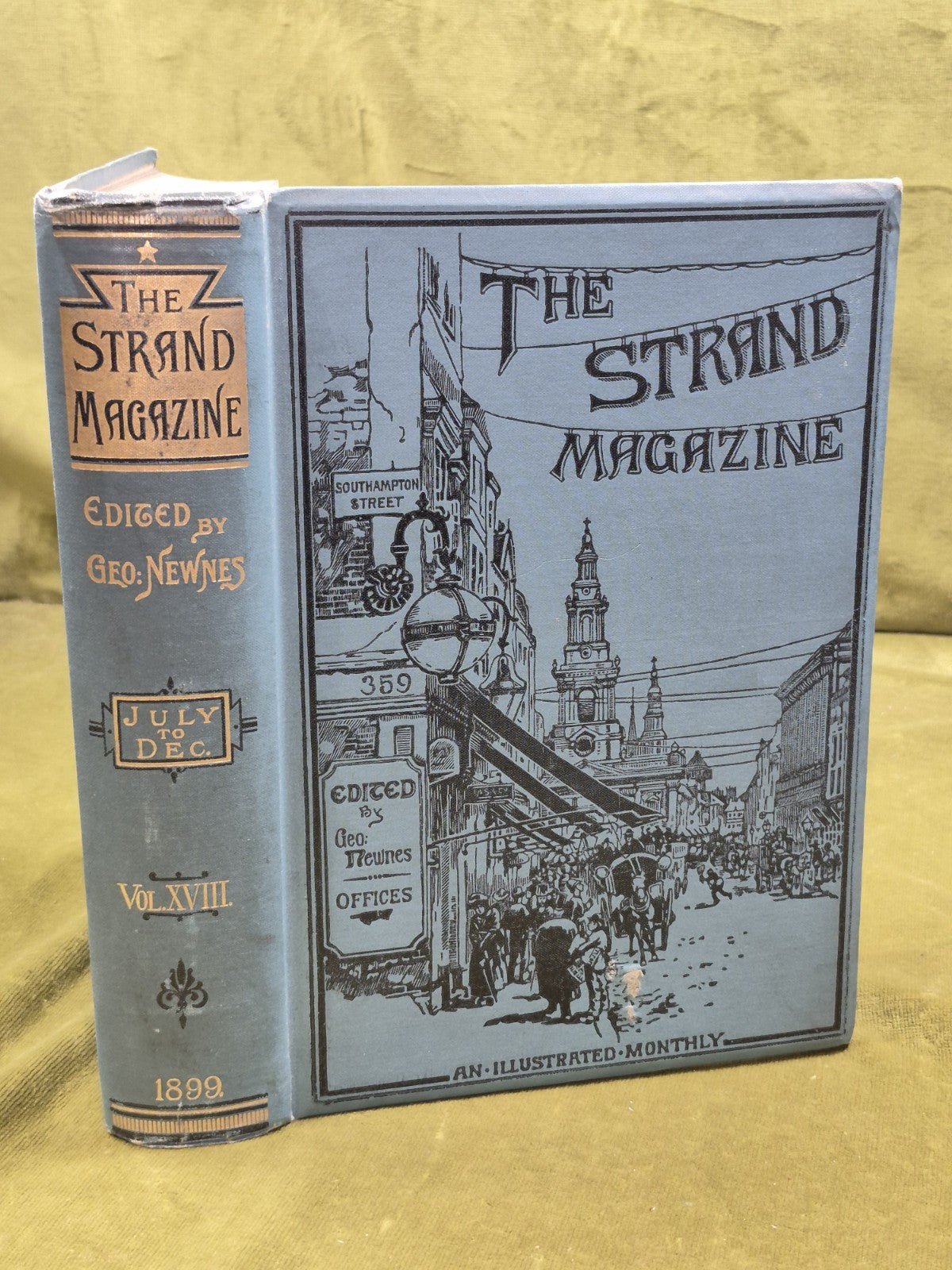 The Strand Magazine 1899 July Dec XVIII Vol 18 Conan Doyle Nesbit0